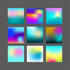 Obraz premium Rainbow blurred backgrounds