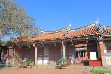 Fototapeta premium Confucian temple in Tainan Taiwan
