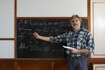 Professor blackboard formula