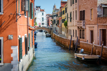 Fototapeta na wymiar Canal, Venice
