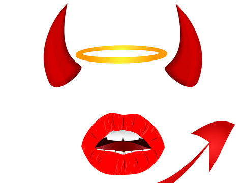 Angel and Devil Horn halo and tail