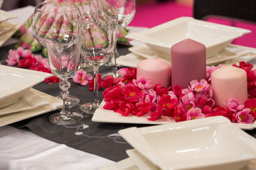 table setting for ceremonial meals