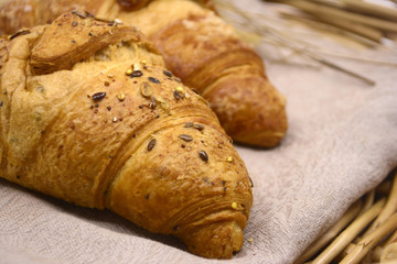 croissants close-up