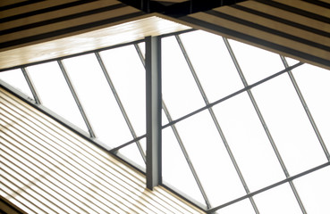 Fototapeta premium Components of a building with a beautiful pattern 