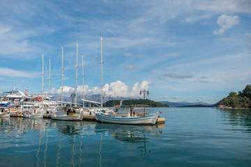 Fototapeta premium Nidri on Lefkada island