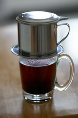 Vietnamese coffee.