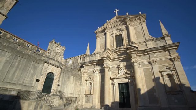Dubrovnik Cathedral - Roman Catholic cathedral and seat of the Diocese of Dubrovnik in the old town of Dubrovnik, Dalmatia, Croatia.