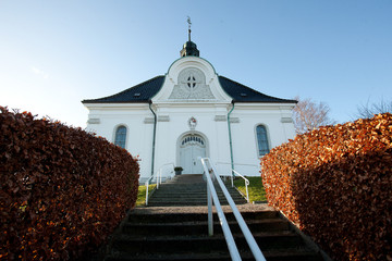 Hellebæk church in 2015