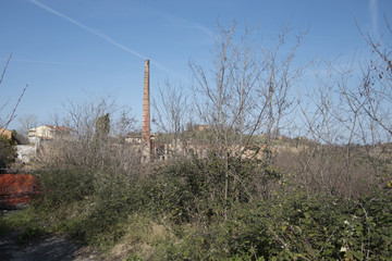 Fabbrica di mattoni abbandonata
