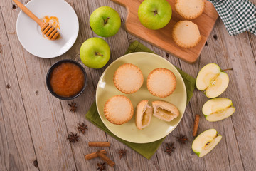 Apple pies. 