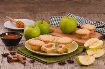 Apple pies. 