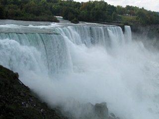Fototapeta na wymiar Niagara fall view