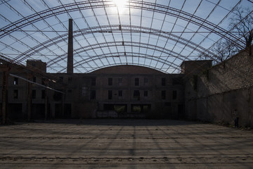Fabbrica di mattoni abbandonata