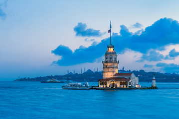 Istanbul, Turkey, 11 June 2006: The Maiden's Tower