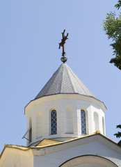 Crimea. The Church of the Intercession of the blessed virgin Mary in Lower Oreanda