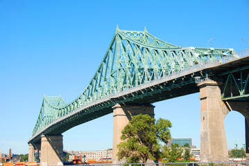 Jacques Cartier Bridge in Montreal, Canada