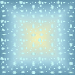 Hintergrund Blümchen, hellblau     