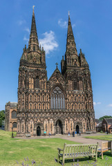 Fototapeta premium Lichfield Cathedral 