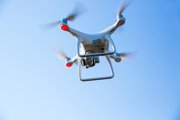 flying drone with camera