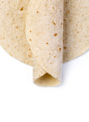  tortilla wrap isolated