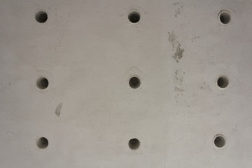 Dirty white plaster ceiling background