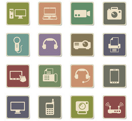 gadget icon set