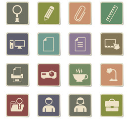 office icon set