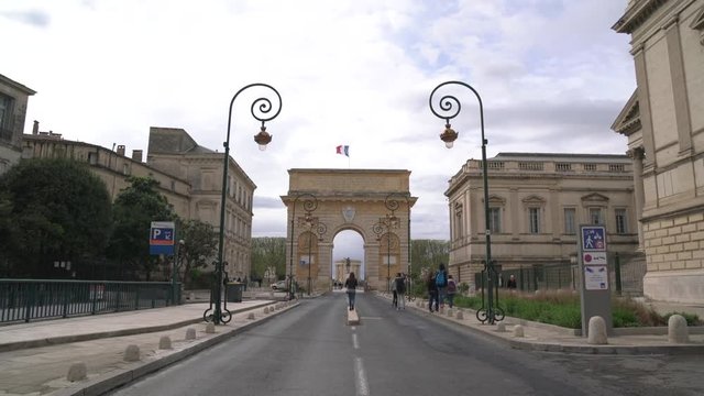 Porte du Peyrou on Rue Foch