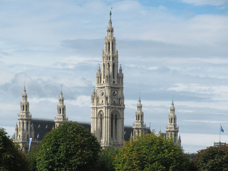 Fototapeta premium Austria. Vienna. Hofburg. The most majestic part of Vienna