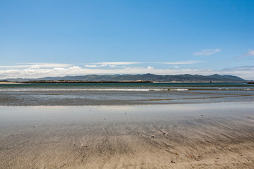 Deserted Beach, Harbor, Morrow Bay, California