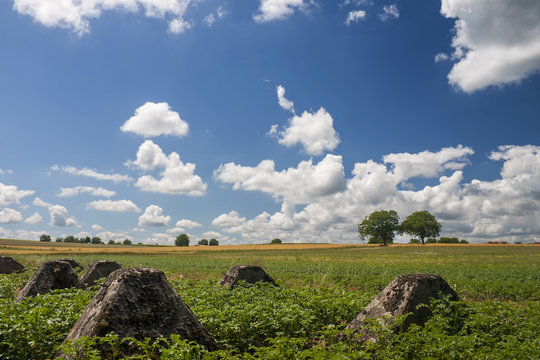 Steinerne Panzersperren, Westwall, 2. Weltkrieg