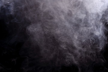 Abstract Smoke Clouds, All Movement Blurred, intention out of focus
