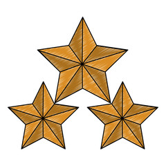 Stars shape symbol vector illustration graphic design