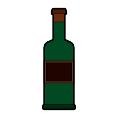 Drink bottle isolated vector illustration graphic design
