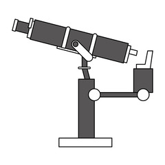 Big telescope isolated