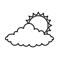 weather sun cloud day image