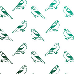 cute decorative birds decoration background
