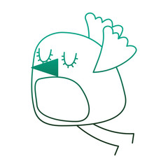 cute cartoon bird flying image