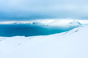 Rolgordijnen Beautiful landscape and scenery in Antarctica © marabelo