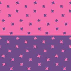 seamless heart pattern, vector, two tone