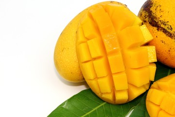 Thai yellow  sweet mango fruit