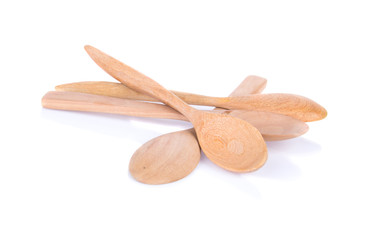 Four wooden spoons