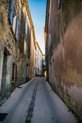 Lussan, Gard, Occitanie, France.