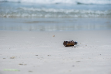 Junk by the sea