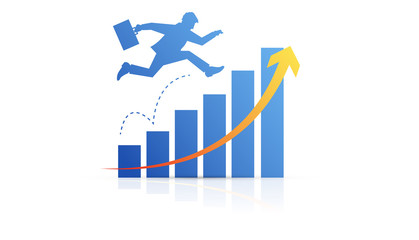 grafico economia, istogrammi, statistiche