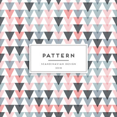 Obraz premium Scandinavian seamless pattern