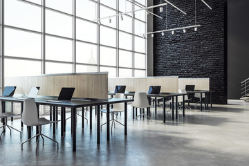 New coworking office interior