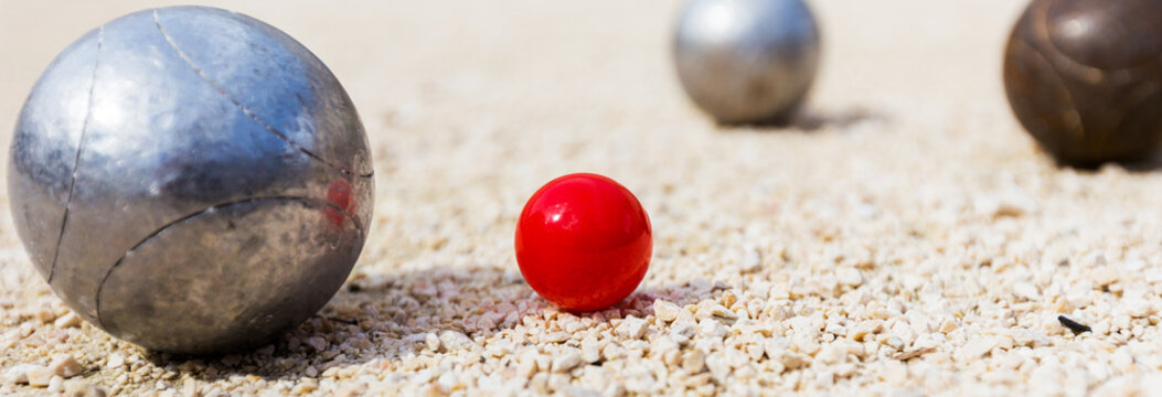 jeu de p&eacute;tanque