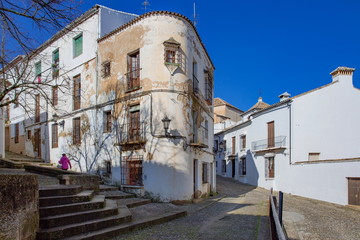 ロンダの町並み