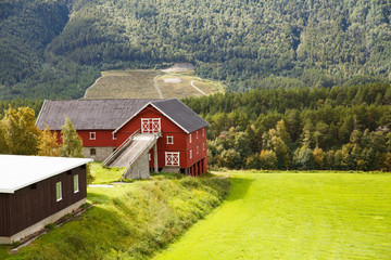 Fototapeta na wymiar Landscape in Norway